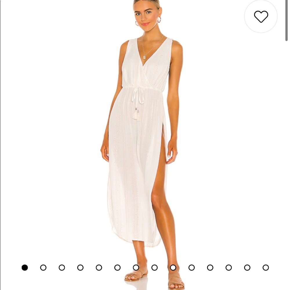L Space Kenzie Magic Hour Coverup in Cream XS